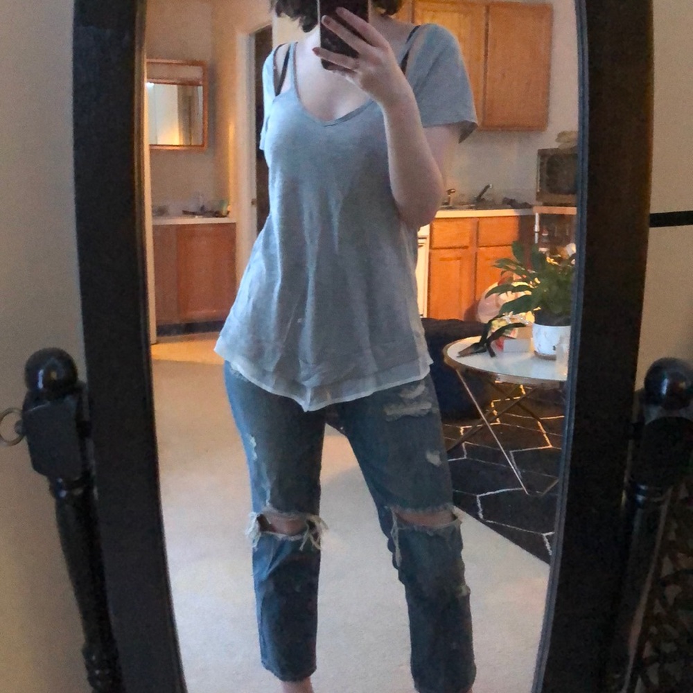 Nordstrom’s Strappy T-Shirt